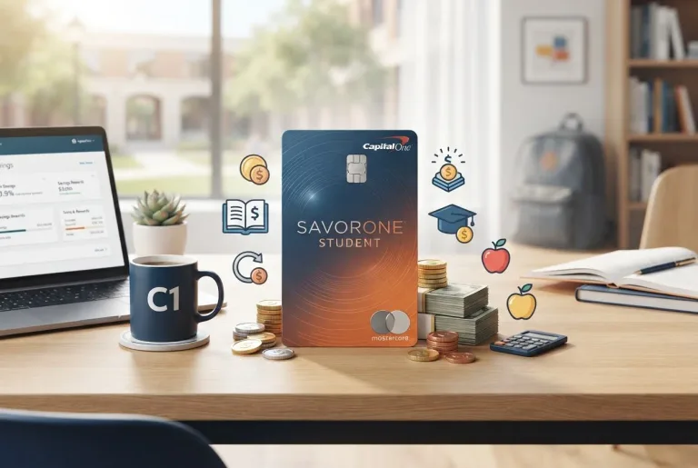 Featured image for: Capital One SavorOne Student Cash Rewards Review: Earn While You Learn