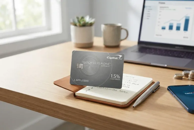 Featured image for: Capital One QuicksilverOne Credit Card Review: 1.5% Cash Back