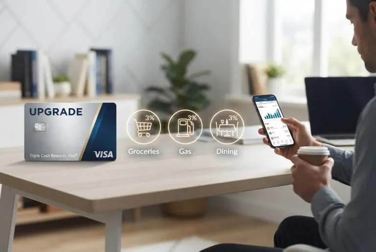 Featured image for: Upgrade Triple Cash Rewards Visa® Review: 3% Cash Back on What Matters