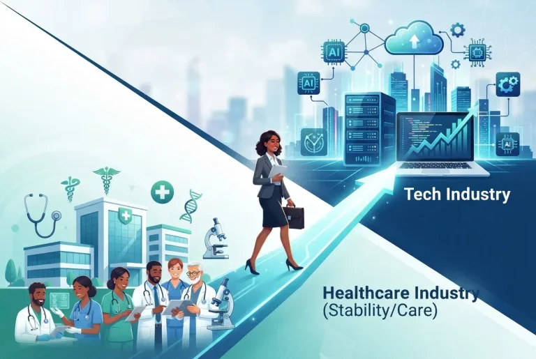 Featured image for: How to Build a Lucrative Career in the US Tech and Healthcare Sectors