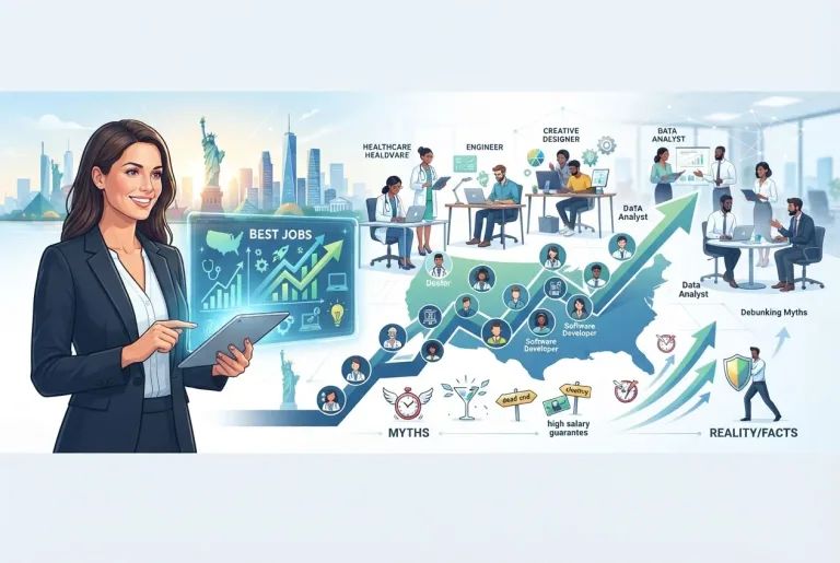 Featured image for: 25 Best Jobs in the US: Debunking Careers and Employment Myths
