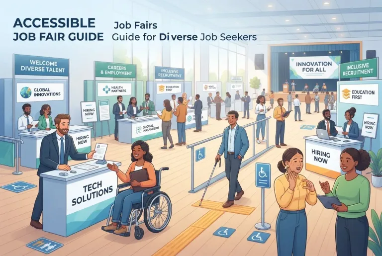 Featured image for: Accessible Inclusive Job Fairs Guide for Diverse Job Seekers