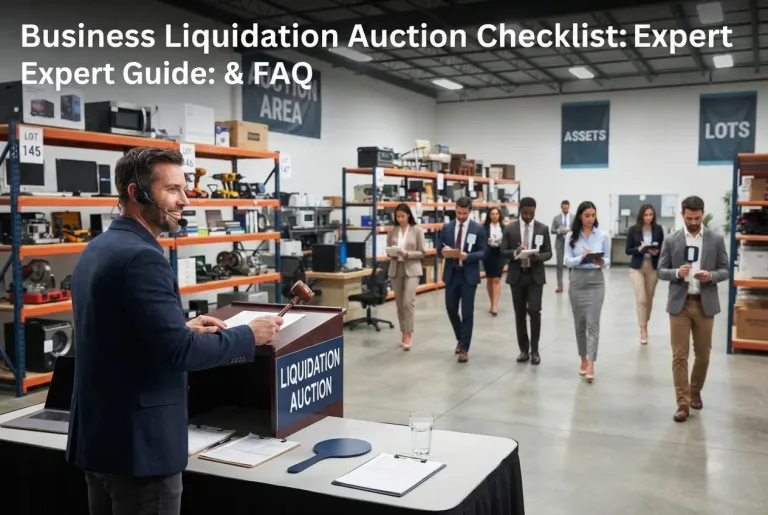 Featured image for: Business Liquidation Auction Checklist: Expert Guide & FAQ