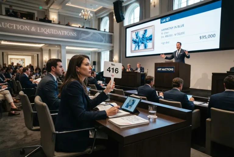 Featured image for: Bank of America Art Report: How to Bid at Top Auction Houses Safely