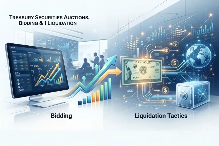 Featured image for: Treasury Securities Auctions: Advanced Bidding & Liquidation Tactics