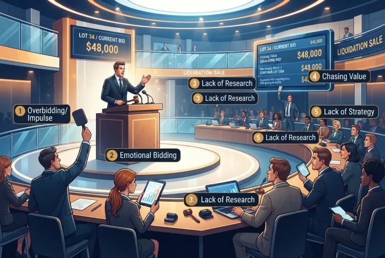 Featured image for: 5 Common Auction Mistakes: How to Avoid Costly Bidding Traps