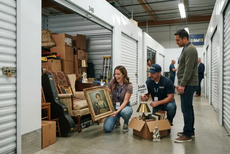 Featured image for: Storage Treasure Hunt: How to Win Big at Bid13 Auctions