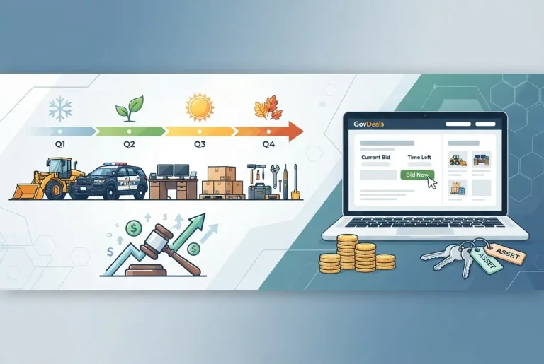 Featured image for: GovDeals Auctions: Master Seasonal Timing for Government Surplus