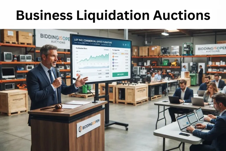 Featured image for: BiddingIsOpen Business Liquidation: How to Find Top Deals