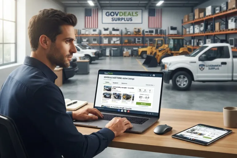Featured image for: GovDeals Auctions: How to Safely Find and Bid on Government Surplus