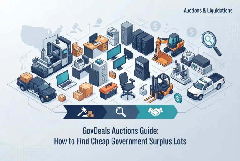 Featured image for: GovDeals Auctions Guide: How to Find Cheap Government Surplus Lots
