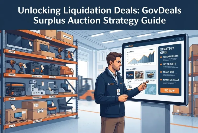Featured image for: Unlocking Liquidation Deals: GovDeals Surplus Auction Strategy Guide