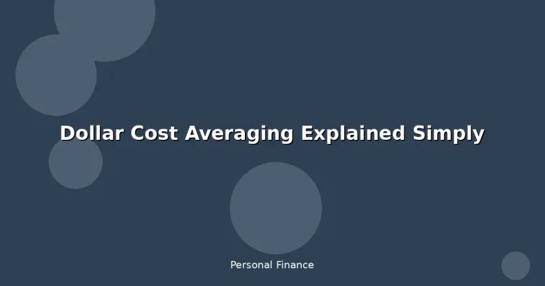 Featured: Dollar Cost Averaging Explained Simply
