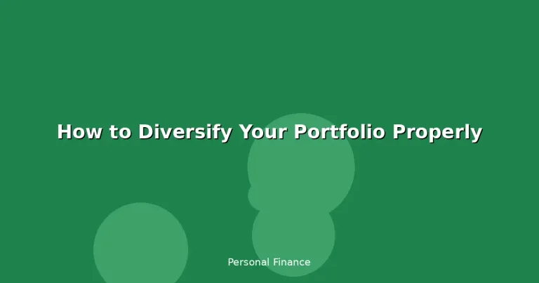 Featured: How to Diversify Your Portfolio Properly