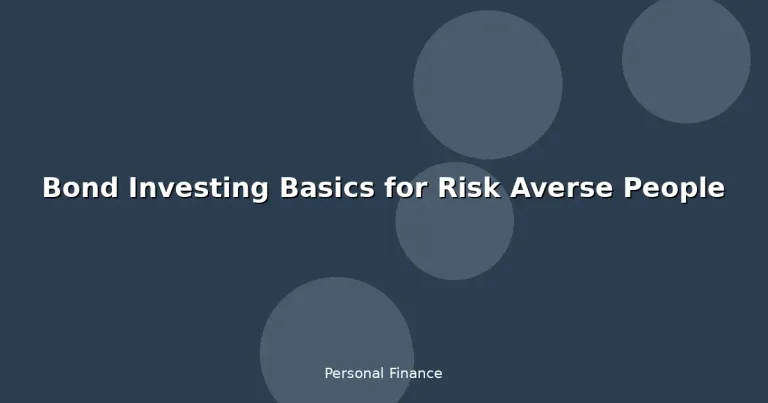 Featured: Bond Investing Basics for Risk Averse People