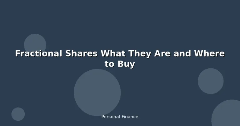 Featured: Fractional Shares What They Are and Where to Buy