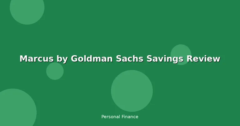 Featured: Marcus by Goldman Sachs Savings Review