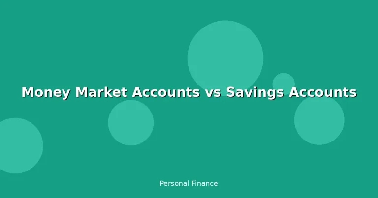Featured: Money Market Accounts vs Savings Accounts