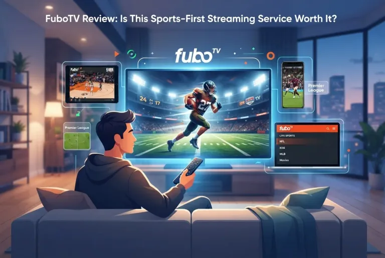 Featured image for: FuboTV Review: Is This Sports-First Streaming Service Worth It?
