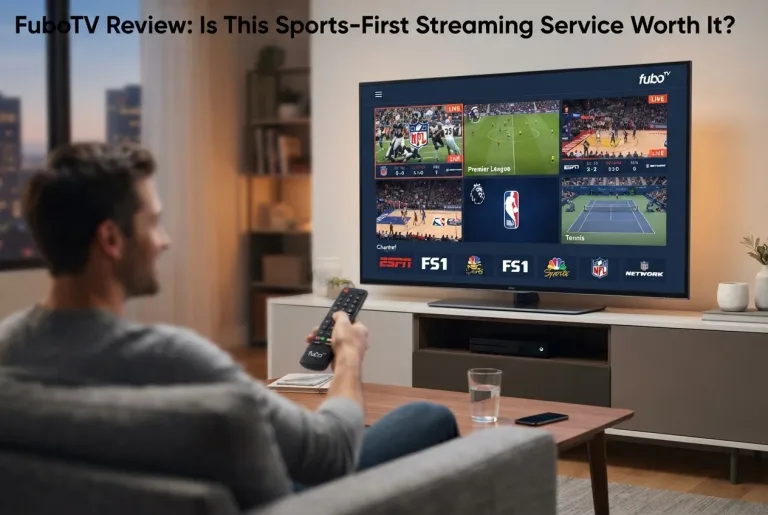 Featured image for: FuboTV Review: Is This Sports-First Streaming Service Worth It?