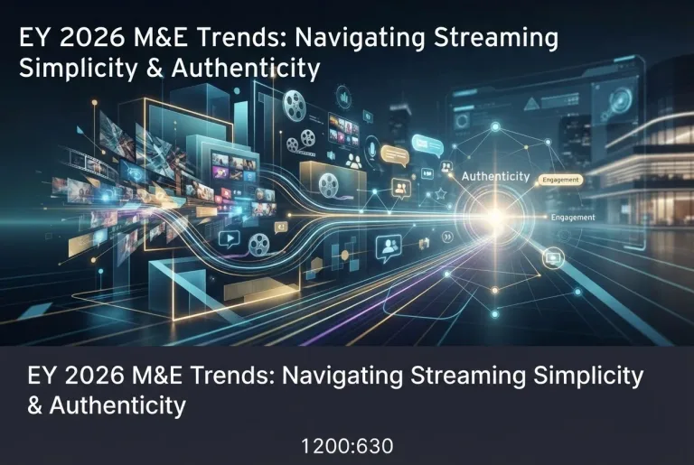 Featured image for: EY 2026 M&E Trends: Navigating Streaming Simplicity & Authenticity
