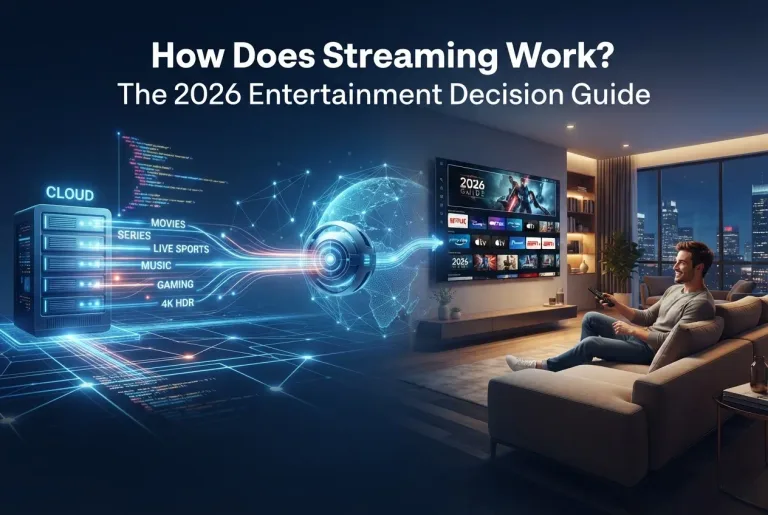 Featured image for: How Does Streaming Work? The 2026 Entertainment Decision Guide