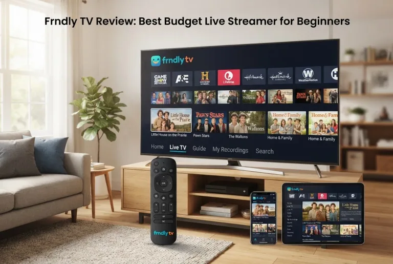 Featured image for: Frndly TV Review: Best Budget Live Streamer for Beginners