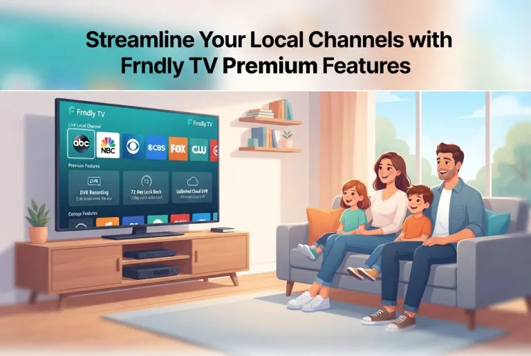 Featured image for: Streamline Your Local Channels with Frndly TV Premium Features