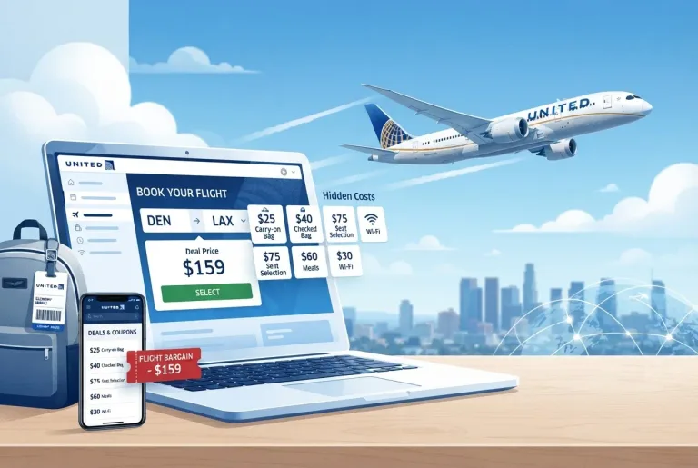 Featured image for: United Airlines Travel Deals: Hidden Costs of Flight Bargains