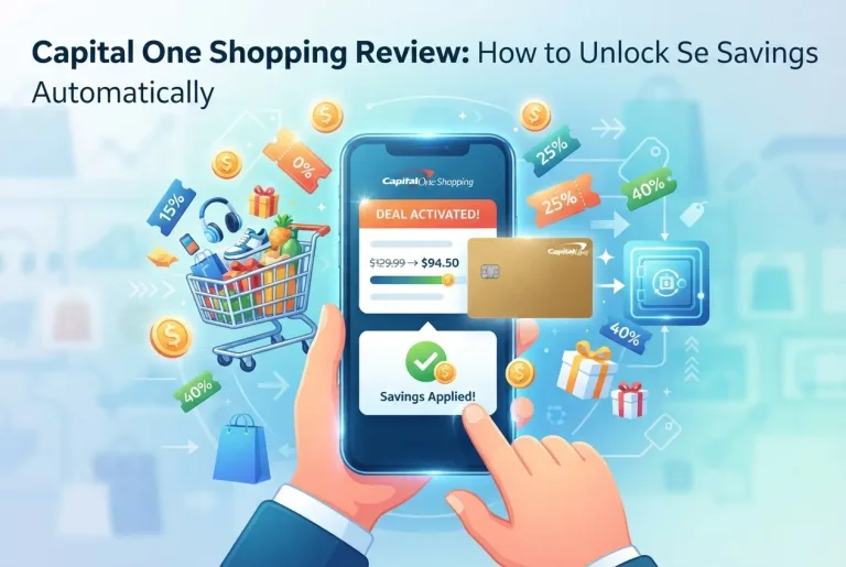 Featured image for: Capital One Shopping Review: How to Unlock Secret Savings Automatically