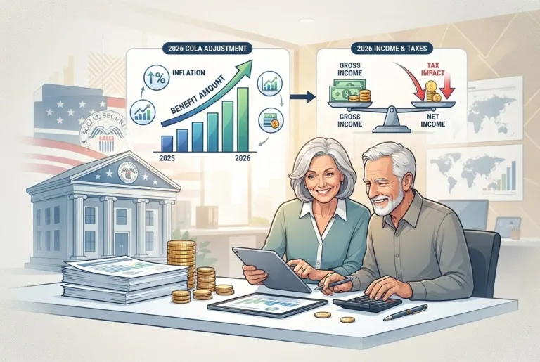 Featured image for: Social Security 2026: How the New COLA and Taxes Impact Your Income