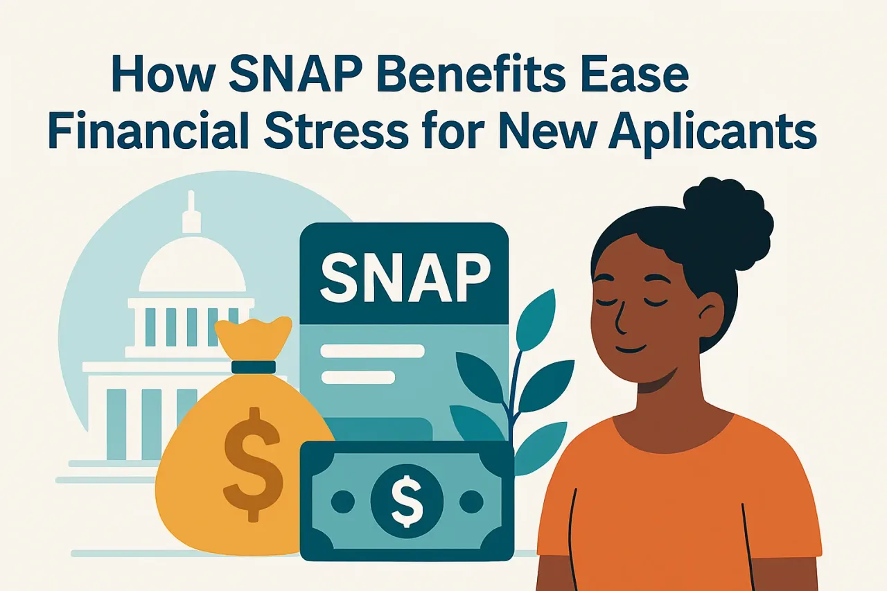 Featured image for: How SNAP Benefits Ease Financial Stress for New Applicants