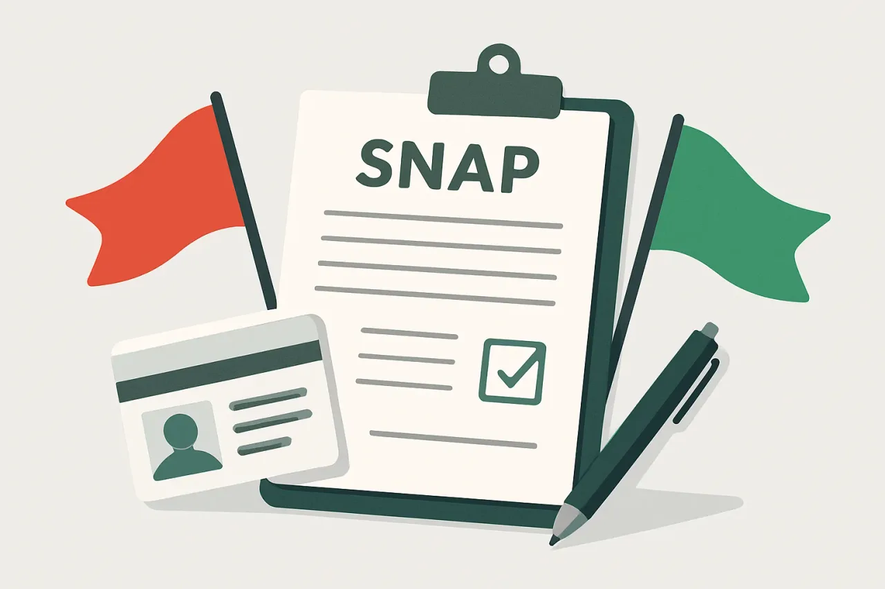 Featured image for: Spotting Red Flags and Green Lights in SNAP Application Processes