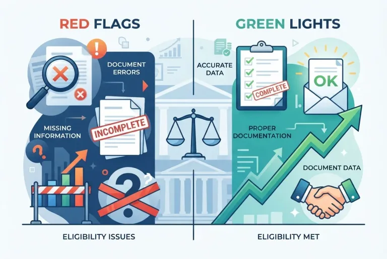 Featured image for: Red Flags and Green Lights in Supplemental Security Income Applications