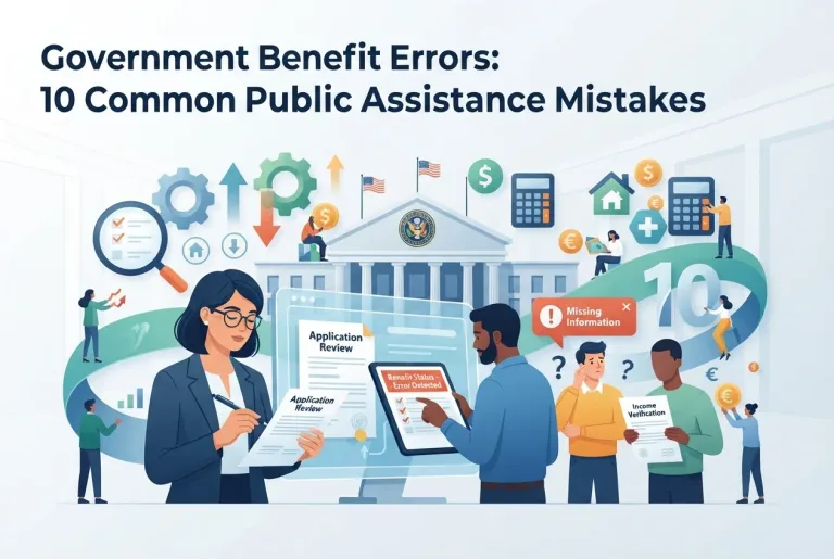 Featured image for: Government Benefit Errors: 10 Common Public Assistance Mistakes