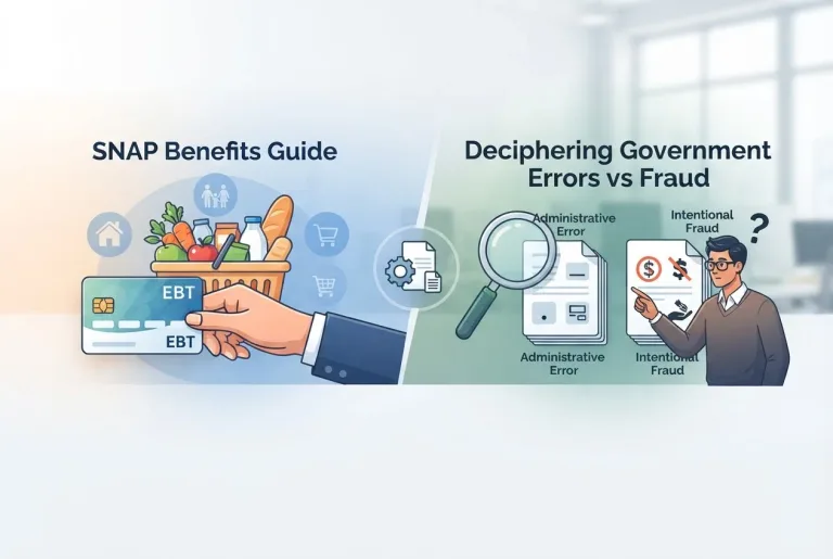 Featured image for: SNAP Benefits Guide: Deciphering Government Errors vs Fraud
