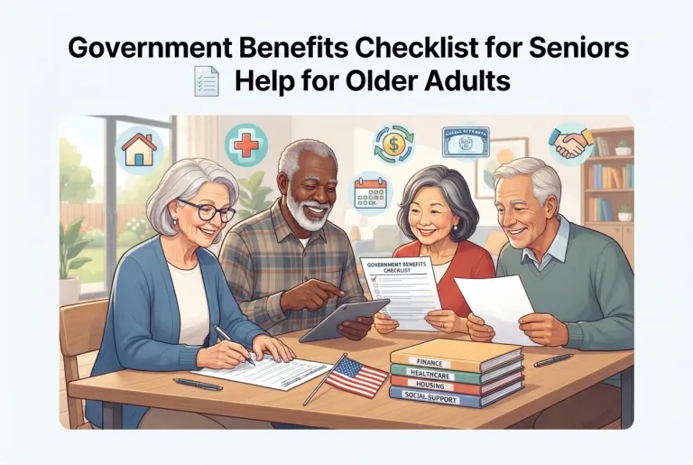 Featured image for: Government Benefits Checklist for Seniors 📄 Help for Older Adults