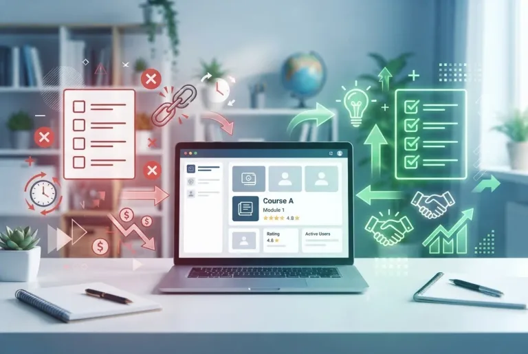 Featured image for: Choosing the Best Online Course Platforms: Red Flags & Green Lights