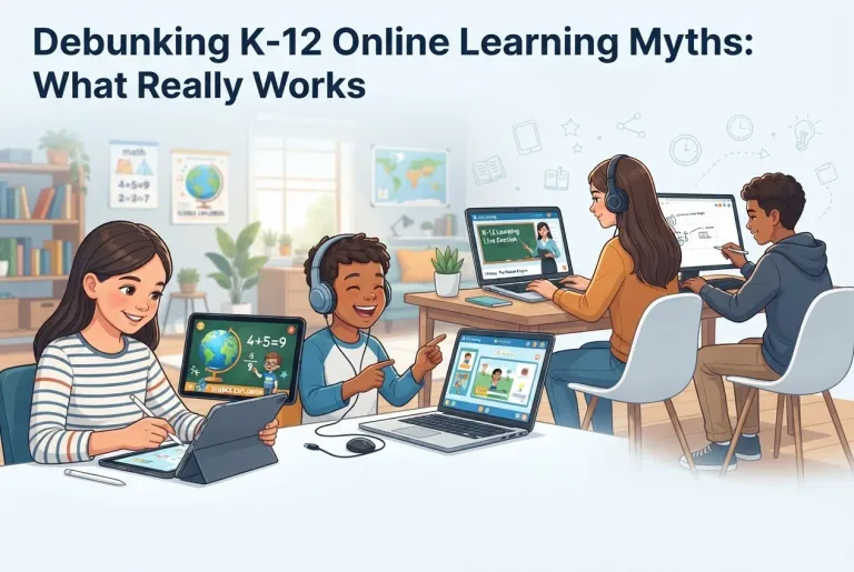 Featured image for: Debunking K-12 Online Learning Myths: What Really Works