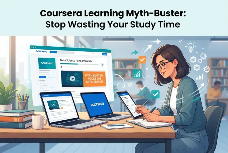 Featured image for: Coursera Learning Myth-Buster: Stop Wasting Your Study Time