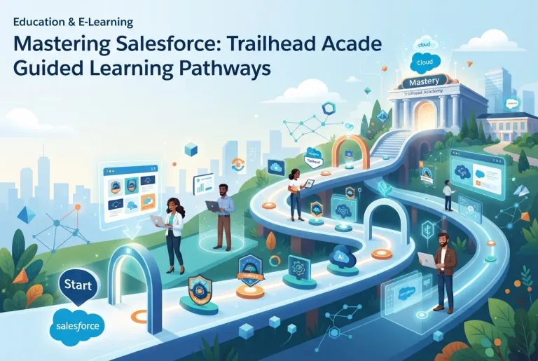 Featured image for: Mastering Salesforce: Trailhead Academy Guided Learning Pathways