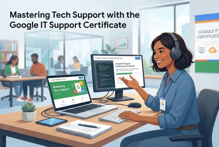 Featured image for: Mastering Tech Support with the Google IT Support Certificate