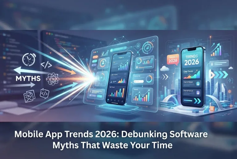 Featured image for: Mobile App Trends 2026: Debunking Software Myths That Waste Your Time