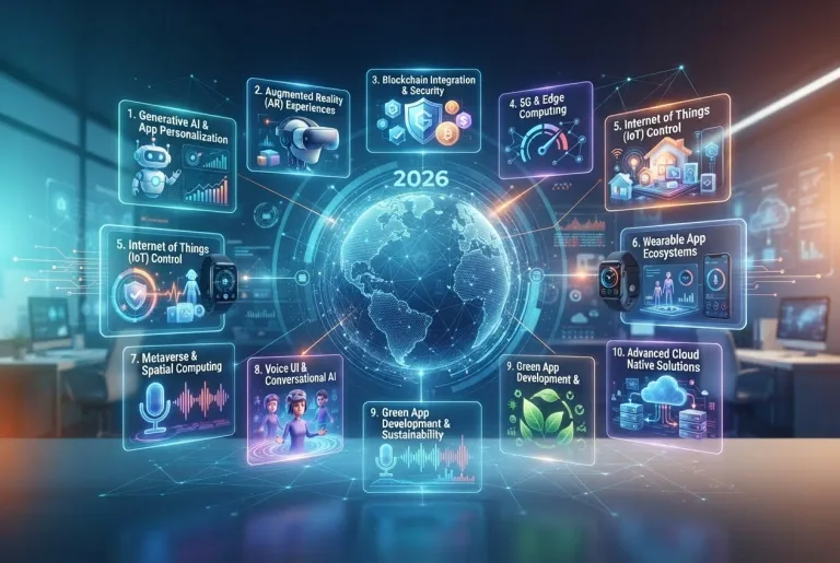 Featured image for: Top 10 Mobile App Trends For 2026: The Ultimate Strategy Guide