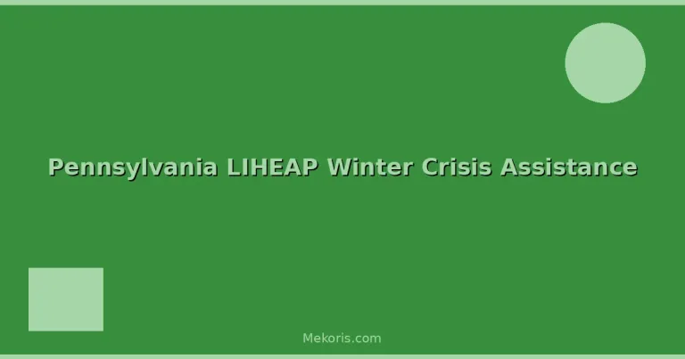 Featured: Pennsylvania LIHEAP Winter Crisis Assistance