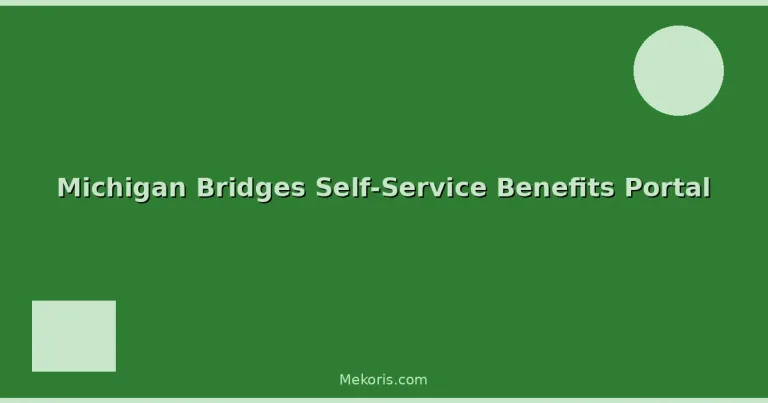 Featured: Michigan Bridges Self-Service Benefits Portal