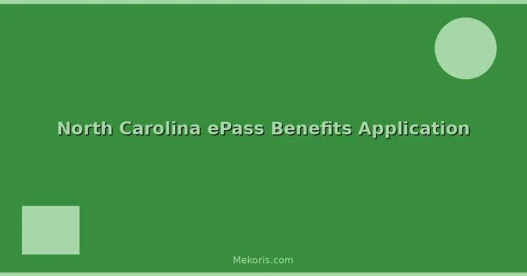 Featured: North Carolina ePass Benefits Application