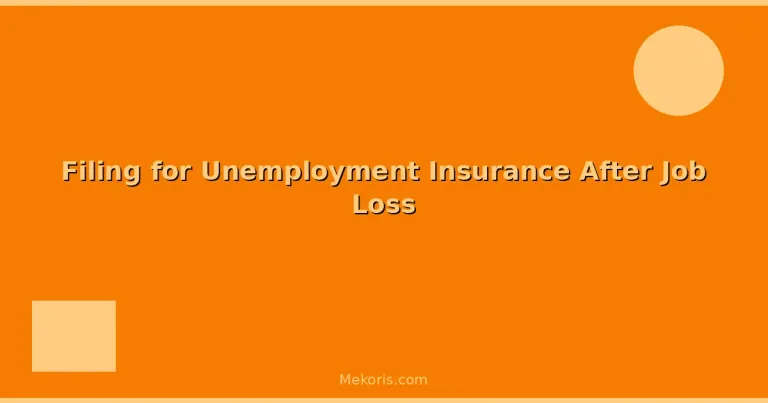Featured: Filing for Unemployment Insurance After Job Loss