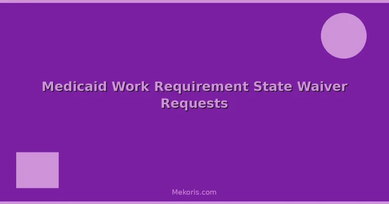 Featured: Medicaid Work Requirement State Waiver Requests