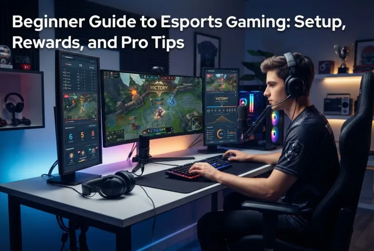 Featured image for: Beginner Guide to Esports Gaming: Setup, Rewards, and Pro Tips